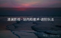 清澜影视 - 站内检索术-进阶玩法