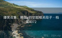 爆笑合集：韩国g奶空姐相关段子 · 档案4072