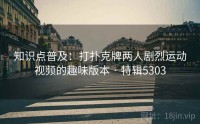 知识点普及：打扑克牌两人剧烈运动视频的趣味版本 · 特辑5303