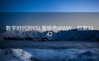 数字时代的YSL蜜桃色WWW · 档案3142