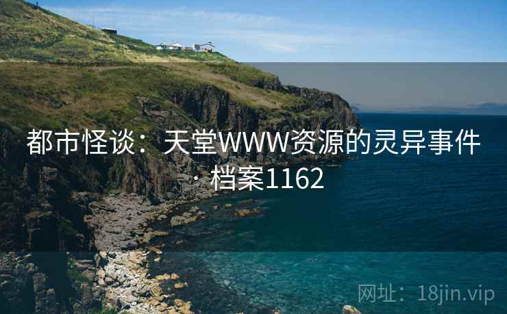 都市怪谈：天堂WWW资源的灵异事件 · 档案1162