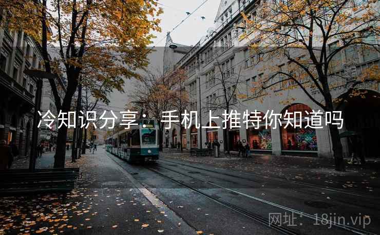 冷知识分享：手机上推特你知道吗